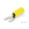 Te Connectivity Fork Terminal, #10 Stud Size, 10 AWG, 600 V, Vinyl Insulated, Yellow 8-34176-1 - alternate 1
